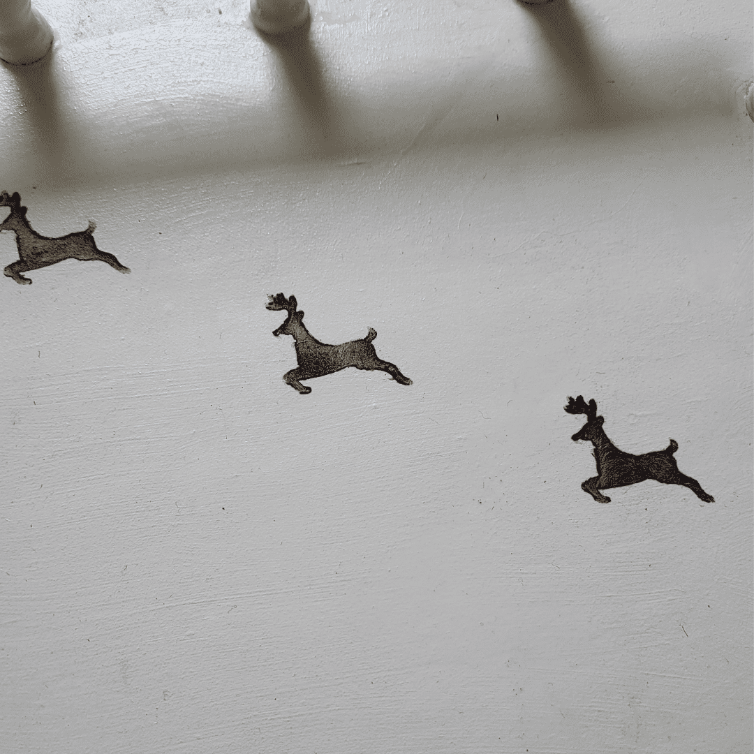 Table de chevet relookée — L'art de décorer